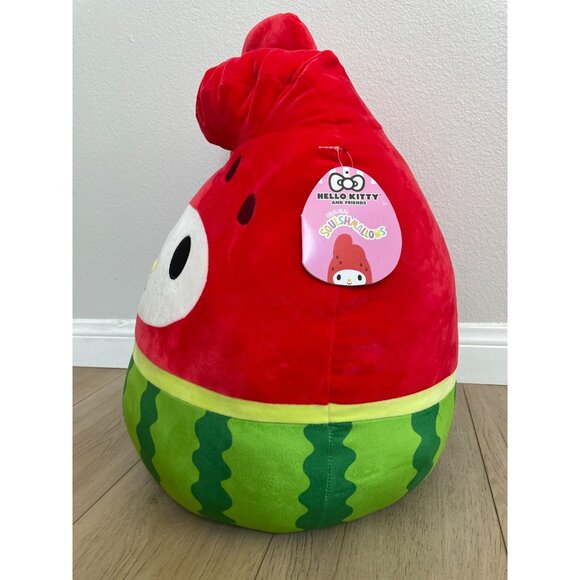 NEW Sanrio My Melody Watermelon 26" Squishmallow Hello Kitty Plush - Picture 2 of 8